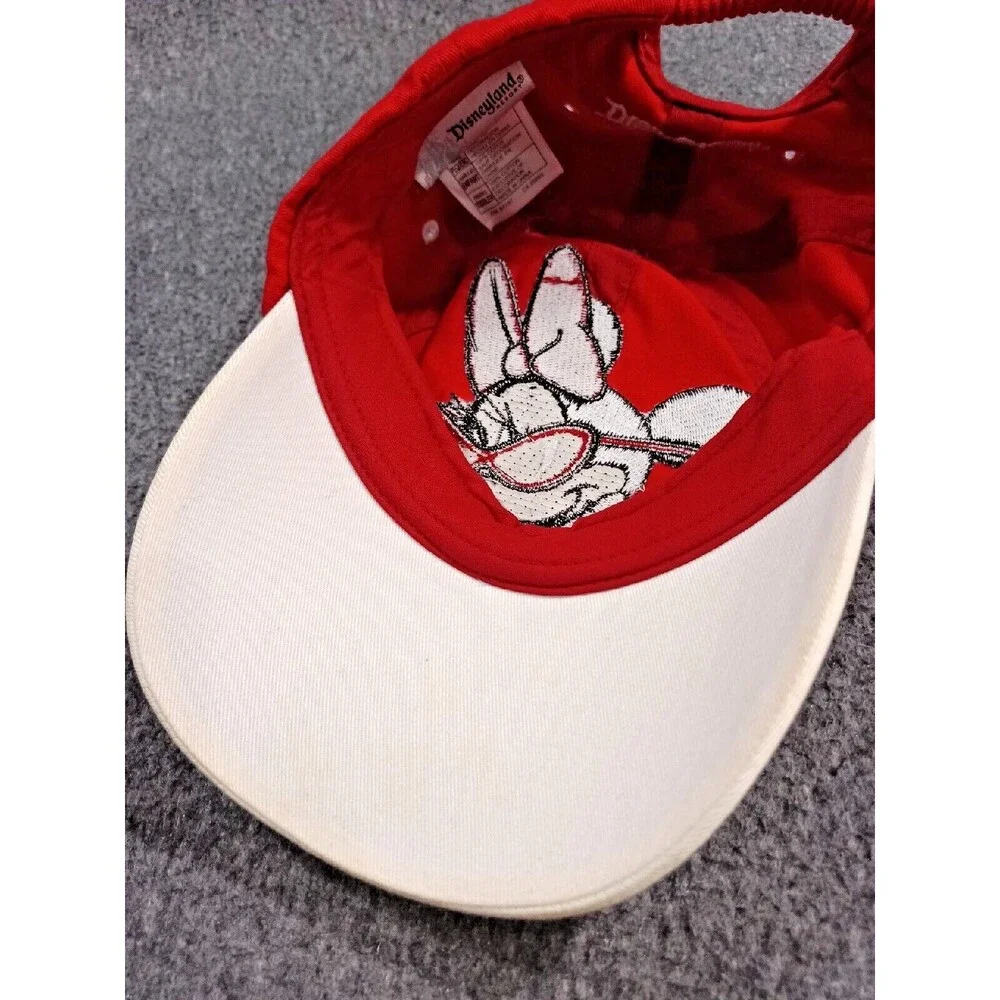 Walt Disney World  Disneyland Minnie Girls Baseball Hat Cap Hook Snap 4 Glasses